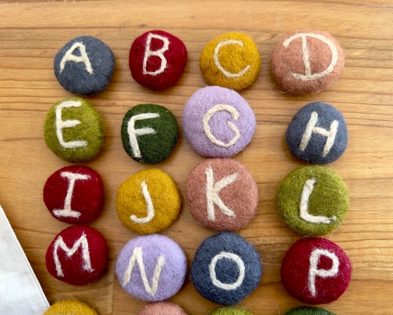 ABC Coins - Felt Alphabet - Color Sorting | ABC Toddler Tool | Kids ...