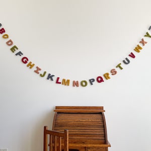 Alphabet Garland Felt | ABC Garland | Kids Christmas Present