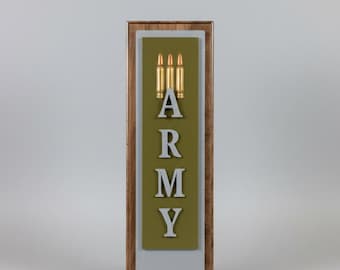 Pionowa tabliczka U.S. ARMY
