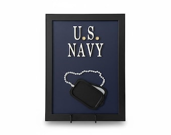 Tabliczka z nieśmiertelnikiem U.S. NAVY – niestandardowa
