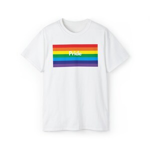 Prinde Rainbow unisex ultrakatoenen T-shirt