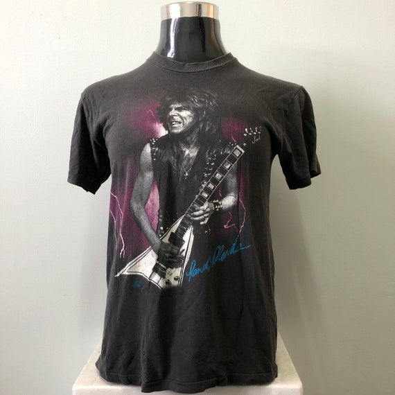 Vintage Ozzy Osbourne Randy Rhoads Tribute Tee 90s