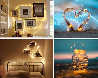 battery operated lights for bedroom