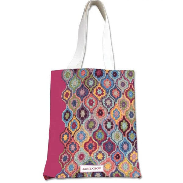 TOTE BAG 'Mystical Lanterns' by Janie Crow 100% Cotton