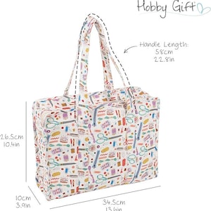 Project Craft Bag & Pouch Set ~ Haby Notions Design Craft Storage Bags image 9