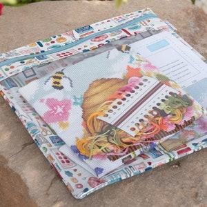 Pochette de projet fantastique sac de rangement pour accessoires de couture