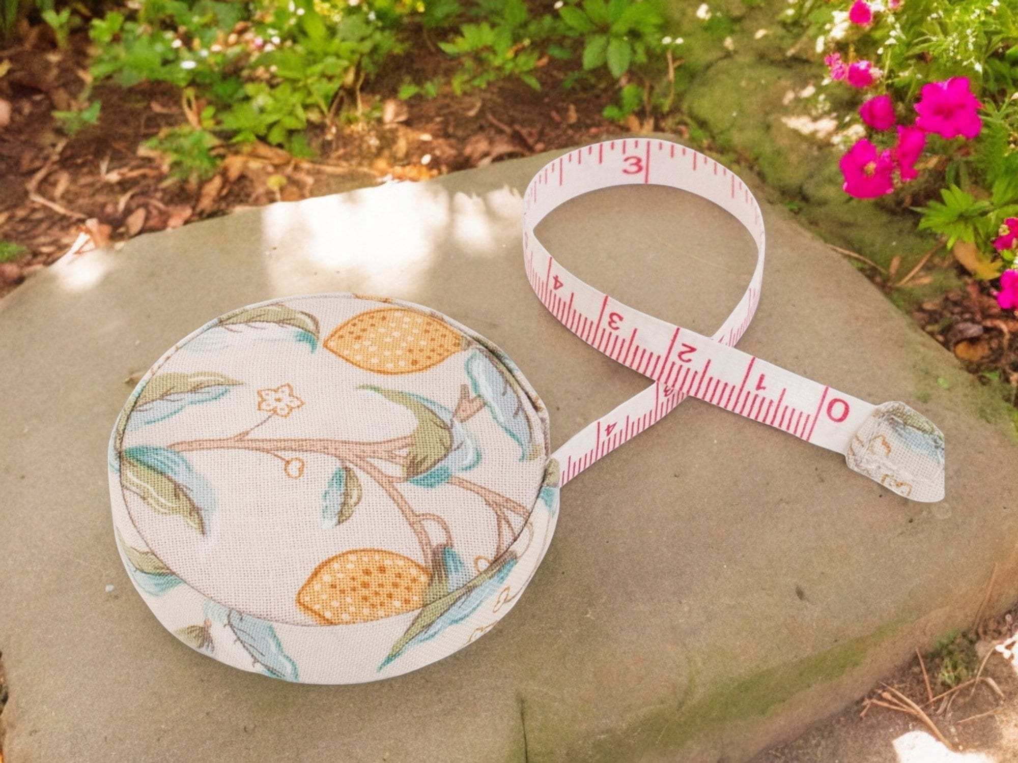 Floral tape measure discount