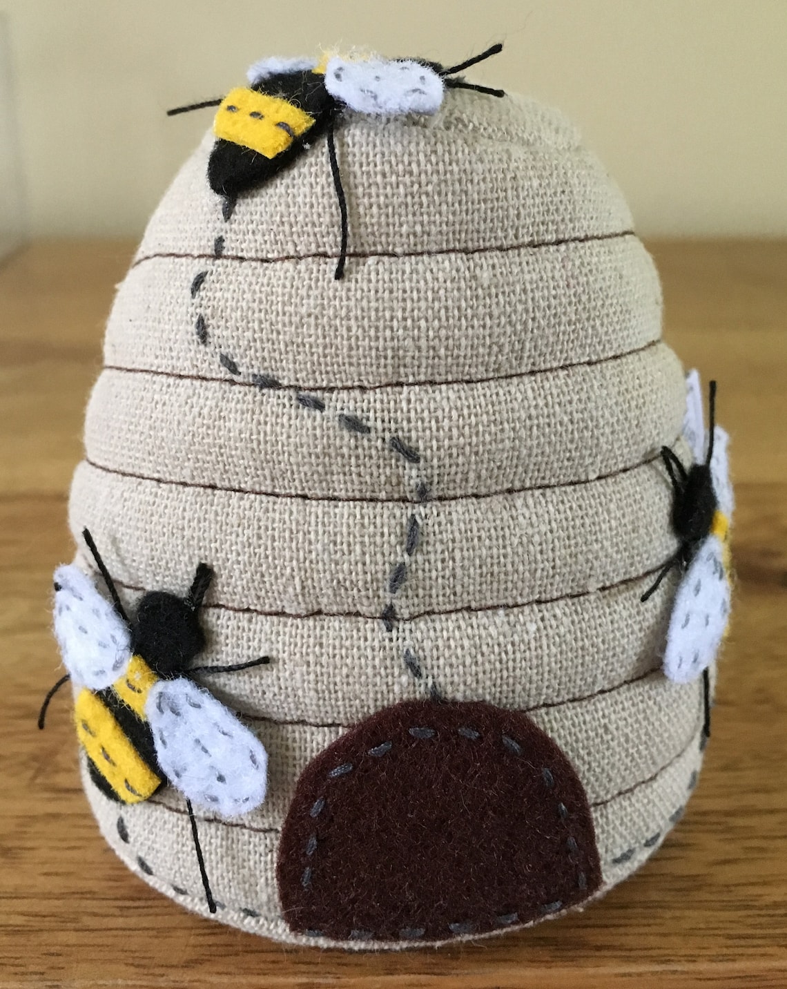 BEE PIN CUSHION Beehive Shape Boxed Fantastic Design Etsy