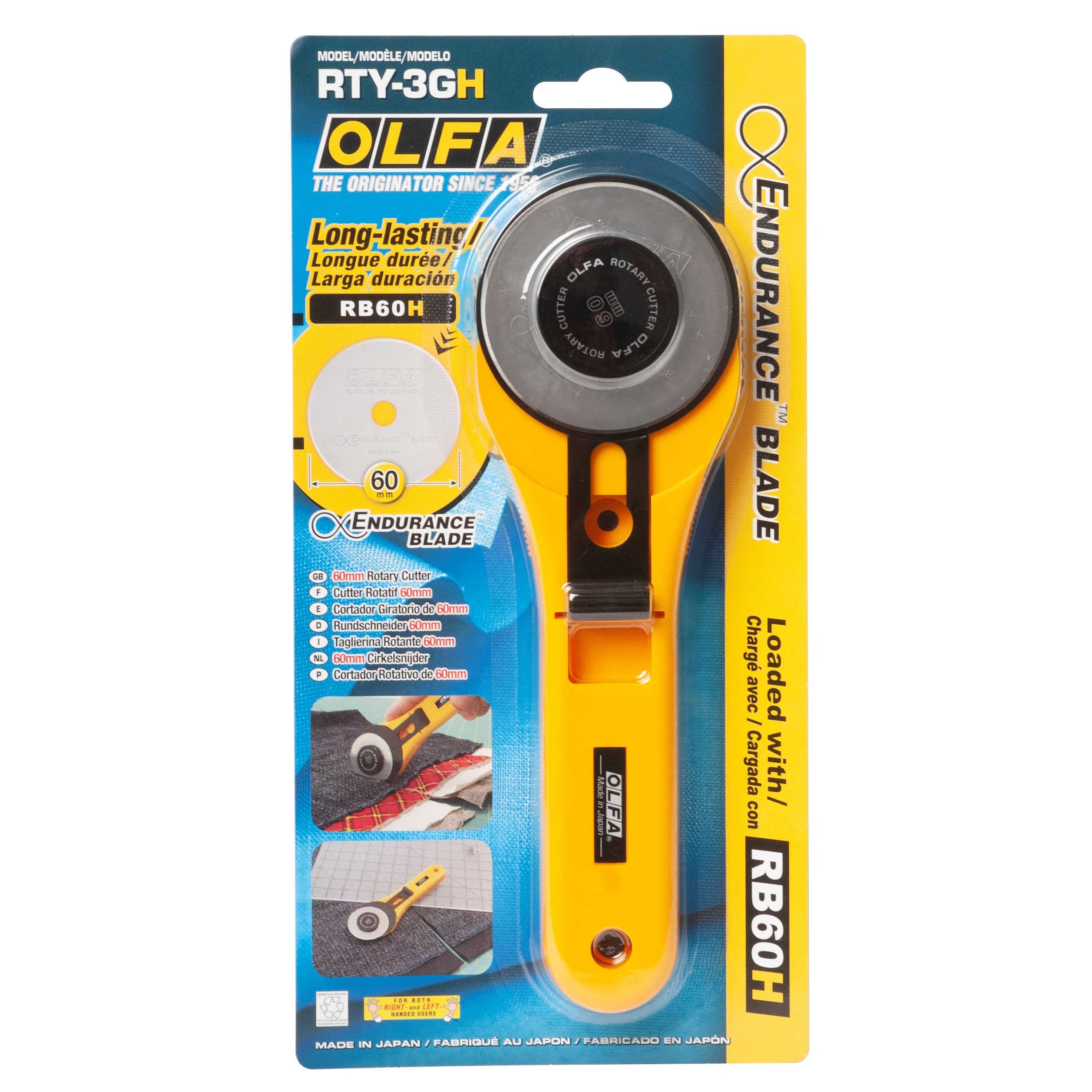 Olfa 60mm Rotary Cutter | Olfa #RTY3