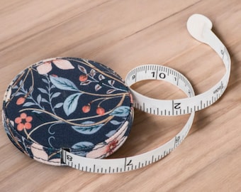 FABRIC TAPE MEASURE Blossom Birds Design Handbag Size for Sewing & Crafts