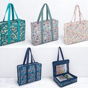PROJECT CRAFT BAGS 4 Designs erhältlich Fantastische Aufbewahrungstasche mit vielen Taschen