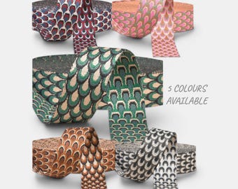 Peacock Webbing 38mm Strap – Woven Bag Handle Trim – 5 Colours – 3m Length