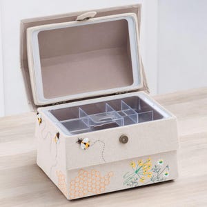 sewing box inside