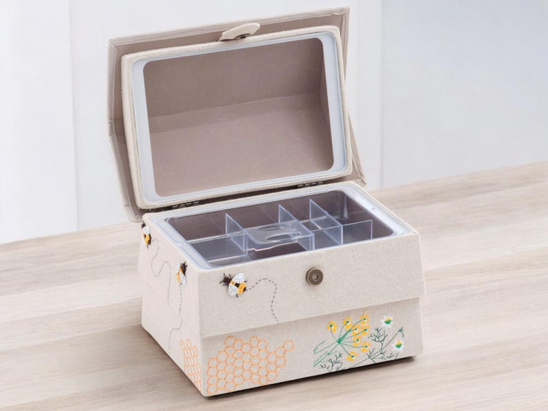 sewing box inside