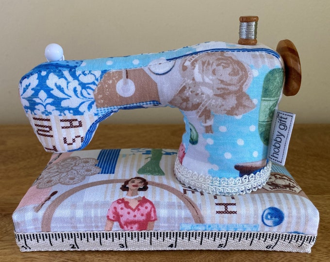 SEWING MACHINE Pin Cushion Boxed Fantastic Design Etsy UK