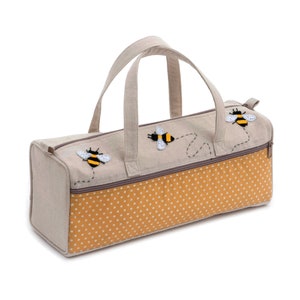 LONG KNITTING BAG 'Bee' Design Super Quality