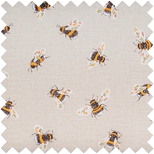 PANIER À COUTURE Motif abeille brodée de taille moyenne Disponible avec ou sans kit d'accessoires de couture image 8