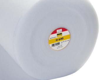 VLIESELINE H640 Vellón de volumen fusible vendido en longitudes de 1/2 m, 1 m, 2 m, 3 m y 5 m