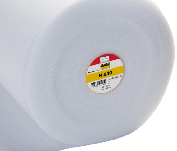 VLIESELINE H640 Fusible Volume Fleece Sold by 1/2m, 1m, 2m, 3m & 5m Lengths