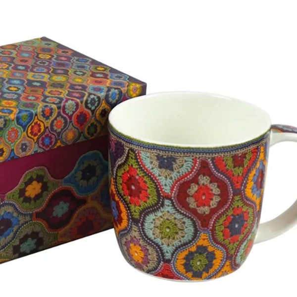 MUG 'MYSTICAL LANTERNS' by Janie Crow with Matching Gift Box