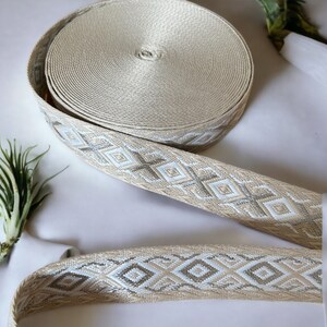 Metal Pressed + Embellished Webbing Detail main image 1