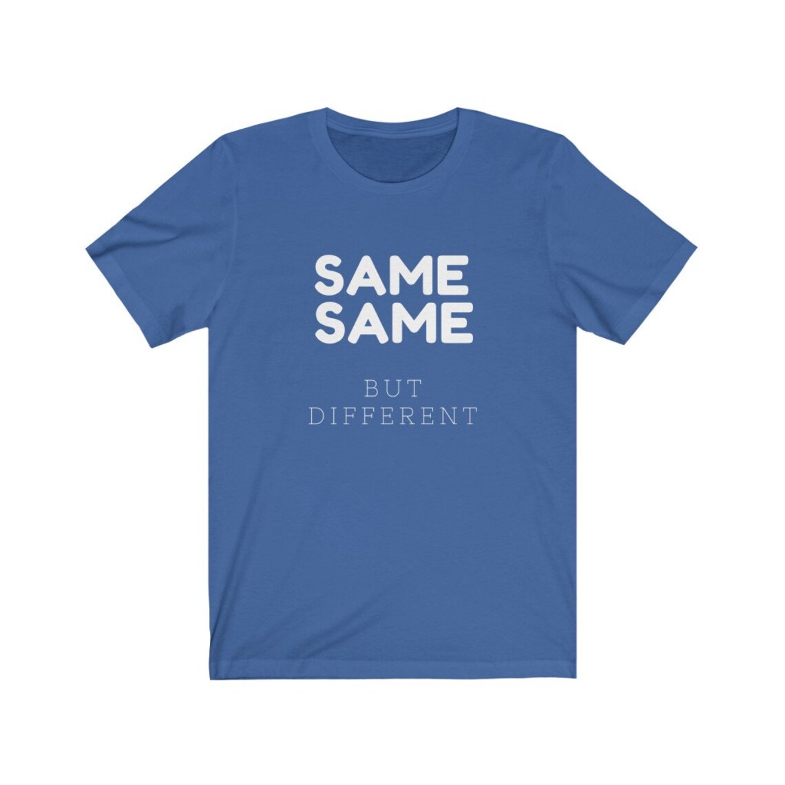 Same Same But Different TShirt Same Same TShirt Black Etsy