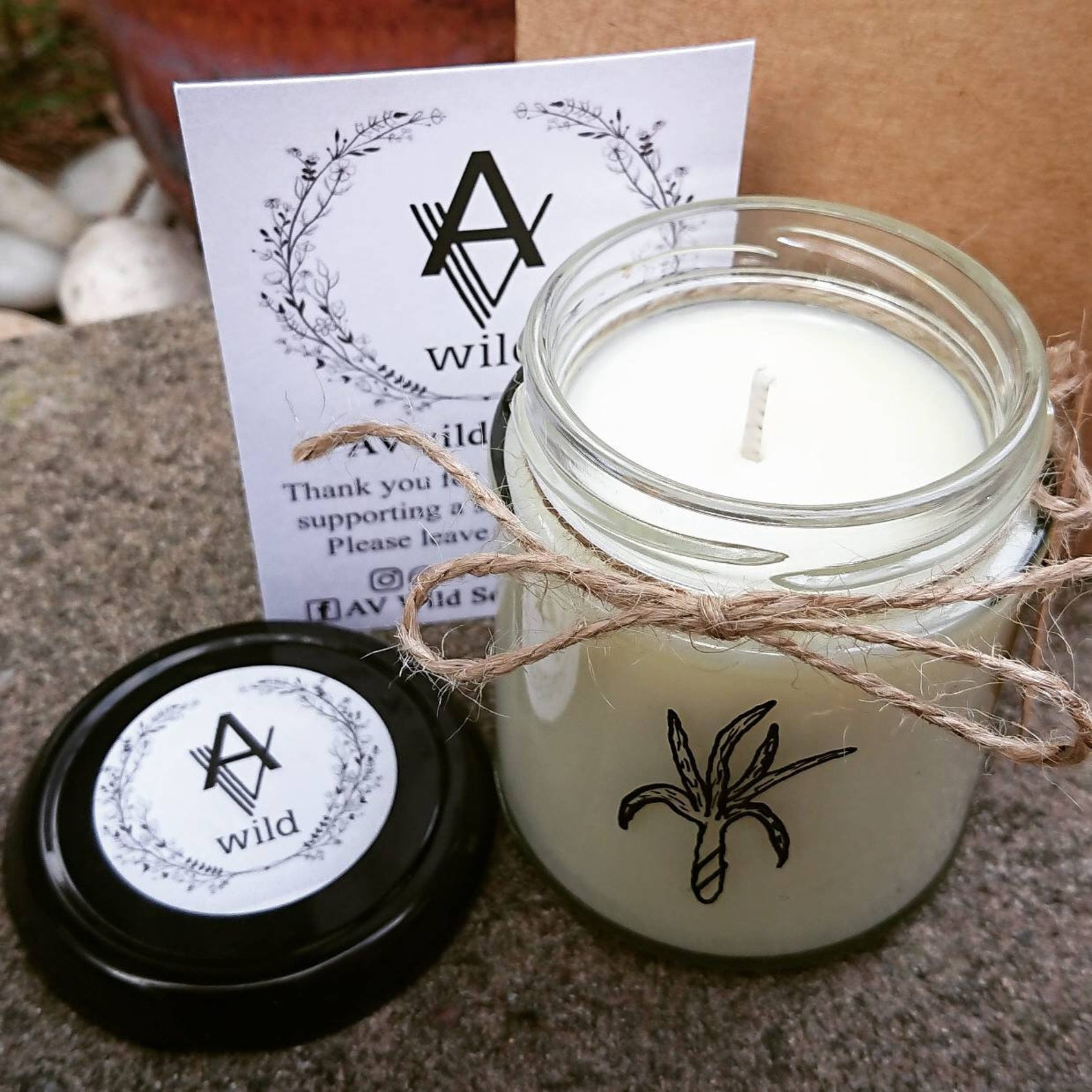 Hand Cream & Candle Gifts, Lemongrass and Ginger Etsy UK