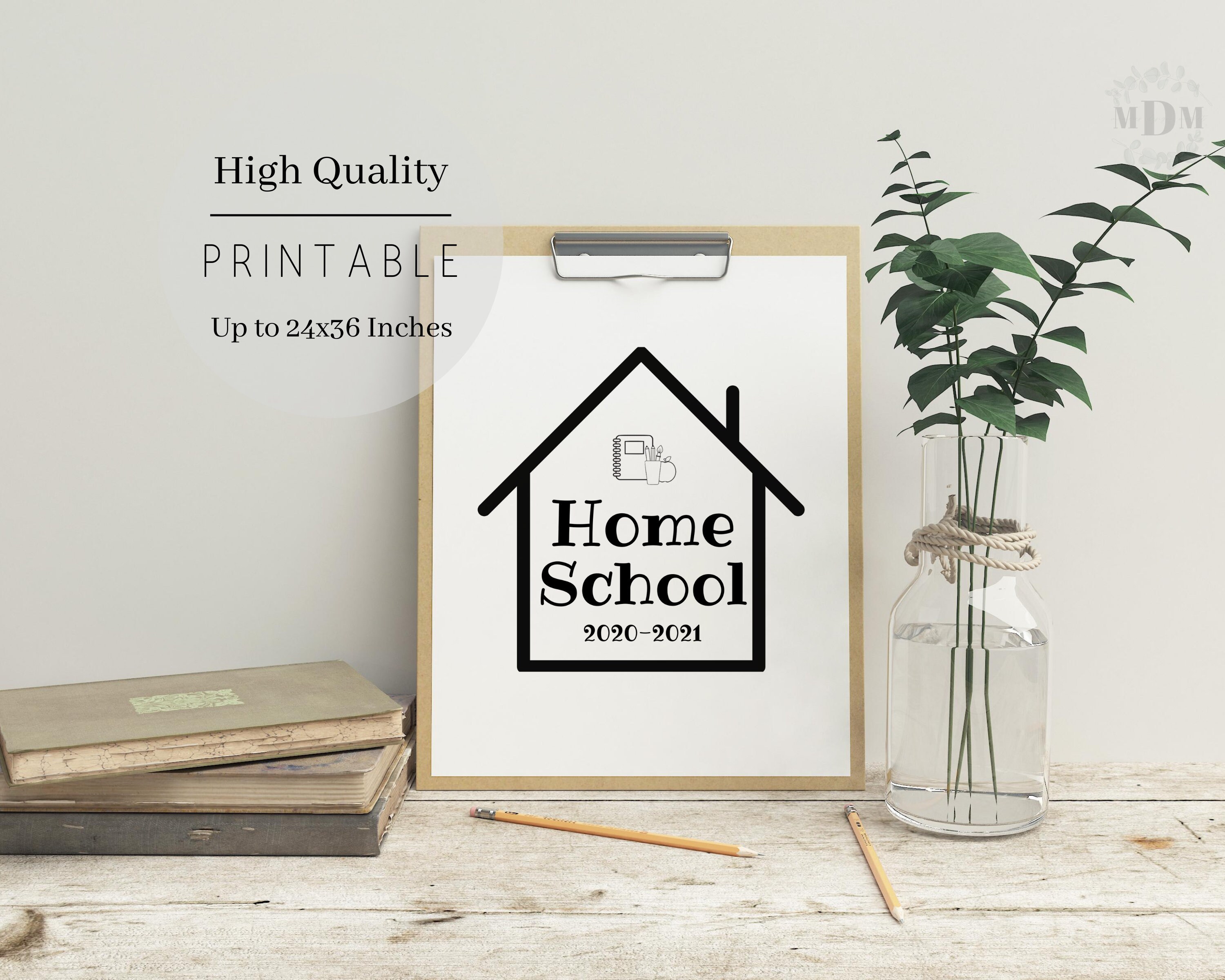 Homeschool decor home school wall art homeschool family Etsy
