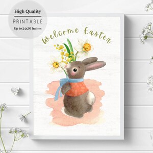 Easter Printable Wall Art,easter Home Decor,printable Easter Decor ...