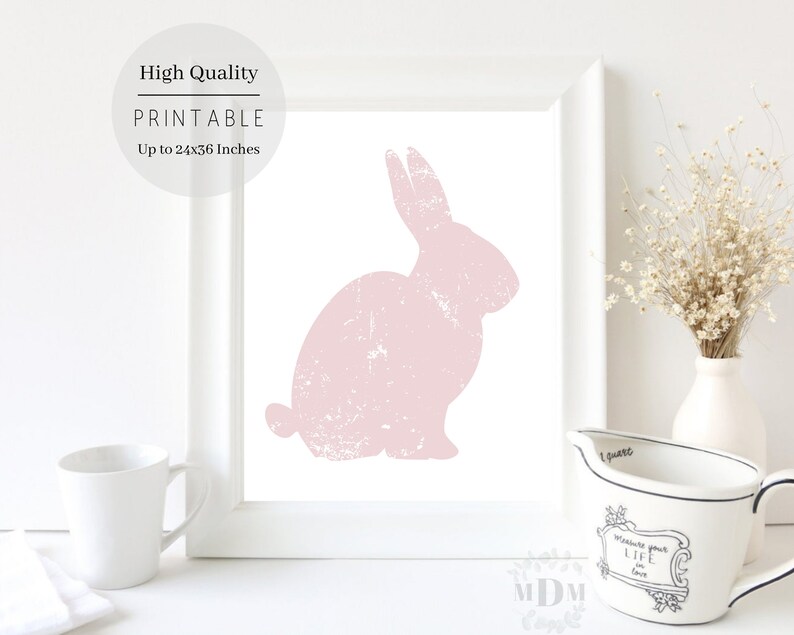 Easter Printable Wall Art-printable Easter Decor Easter - Etsy