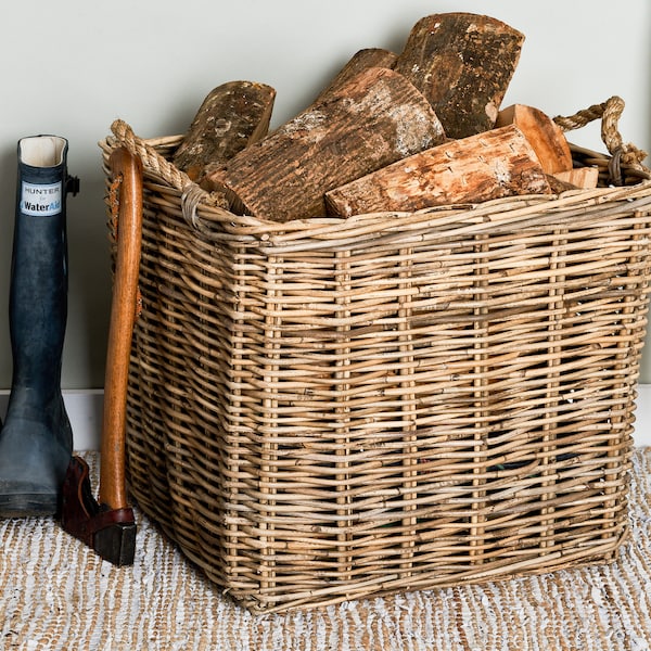 Extra Large Log Basket Etsy UK