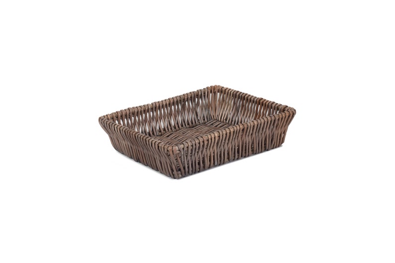 Wicker Tray Coffee Table Wicker Basket Etsy UK