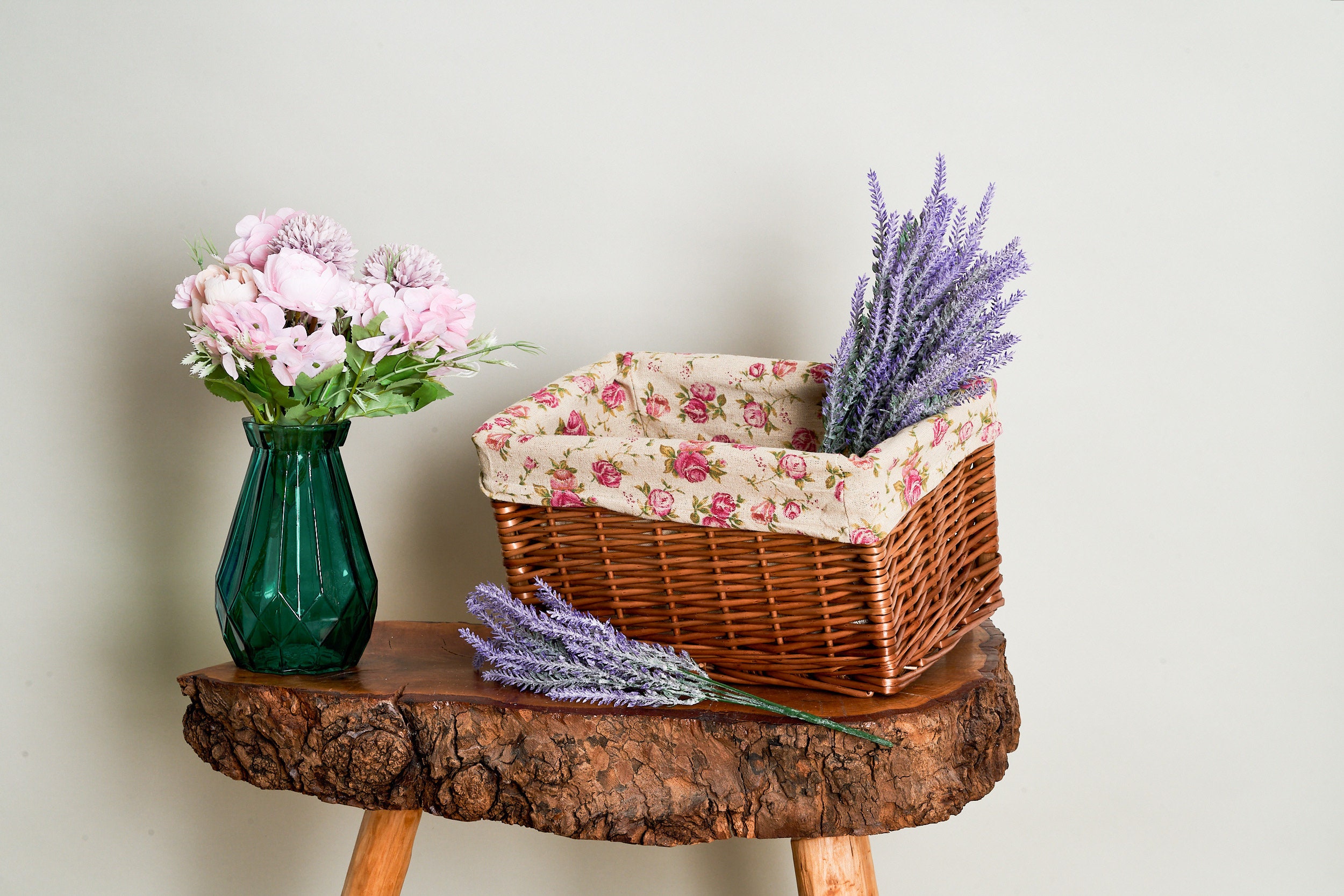 Cestas de almacenamiento de mimbre clásicas hechas a mano | Etsy