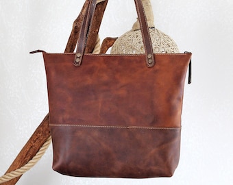 Her lip to♡ Palma Tote Bag ♡brown Brown-Lip Tote – LuckieShoppe