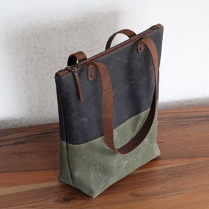 Canvas Tote Create Your Own Bag for Women 2 Color Unique Shoulder Purse With Crossbody Strap Handmade Bag Gift CB2