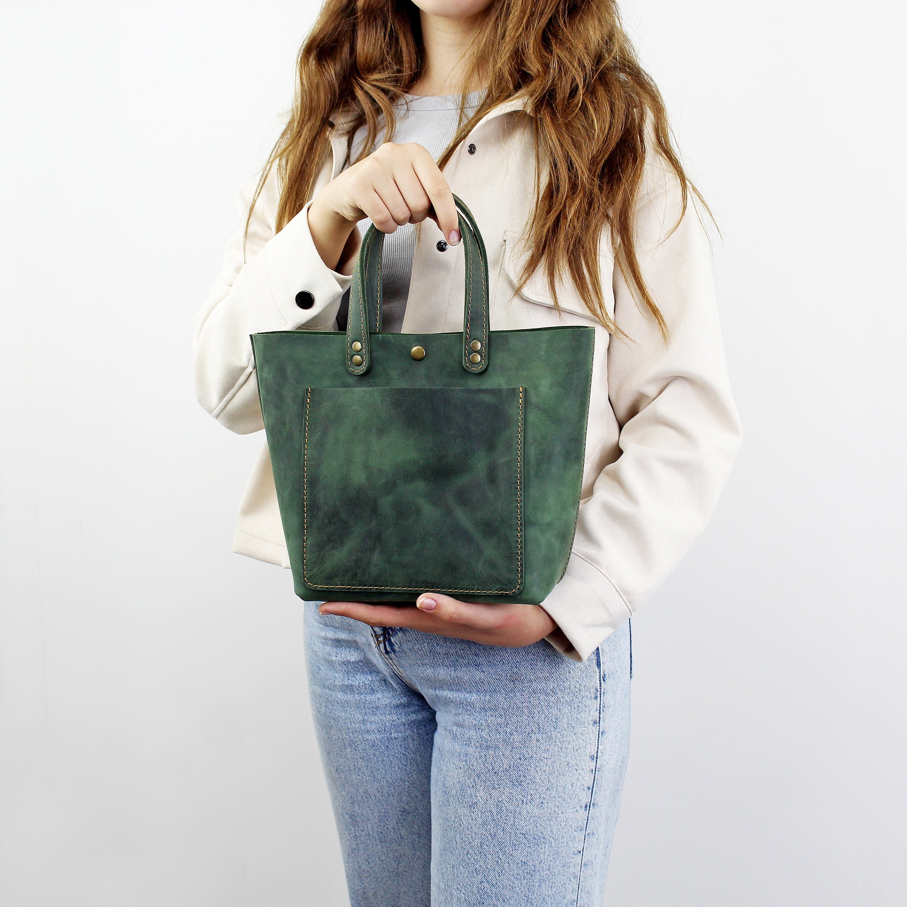 Small zippered tote bag hotsell