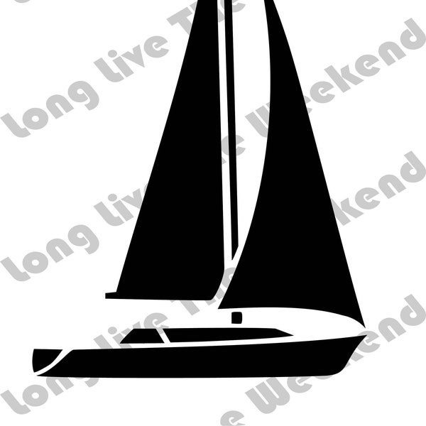 Sailboat SVG, Sail Boat Image 2 Designs! , Sailboat and Nautical file for Cricut, Sailboat cut files, Cool Sailboat Svg, Eps, Dxf