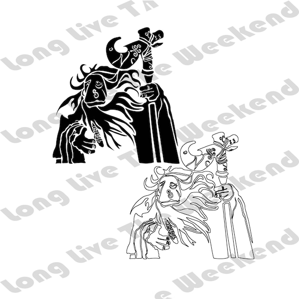 The Dark Crystal Urra Mystic SVG, Mystic From The Dark Crystal SVG, Urru From Dark Crystal, Dark Crystal Files for Cricut, Svg, Eps, Dxf