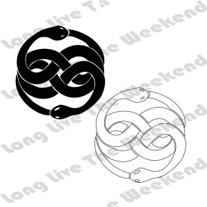 Neverending Story Auryn Necklace SVG, Necklace from Neverending Story SVG, 2 Designs! , Neverending Story files for Cricut, Svg, Eps, Dxf