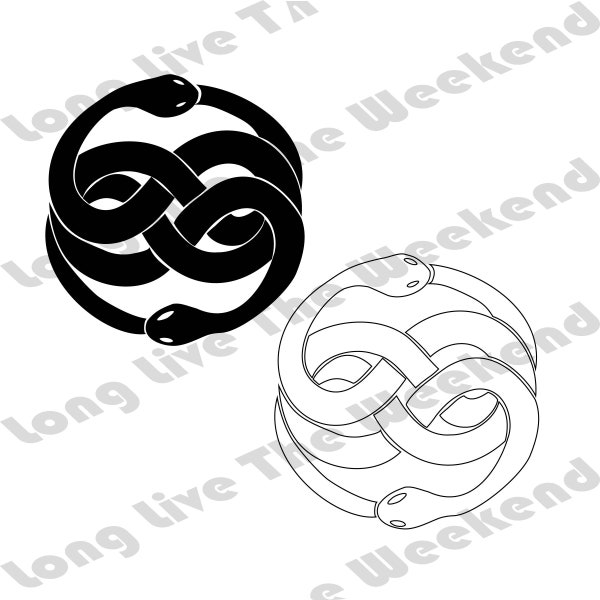 Neverending Story Auryn Necklace SVG, Necklace from Neverending Story SVG, 2 Designs! , Neverending Story files for Cricut, Svg, Eps, Dxf