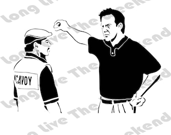 Roy Tin Cup Mcavoy SVG File! Share a fun golfers moment With Roy Mcavoy "Tin Cup" with this design. Tin Cup Image for Cricut , Svg, Eps, Dxf