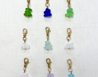 Sea Glass Charm, Make Your Own Charm Necklace, Vintage Charm, Charm Necklace, Bridesmaids Necklace, Bridesmaids Gift, Beach Jewelry