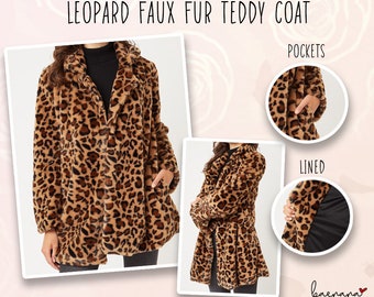 fuzzy cheetah jacket
