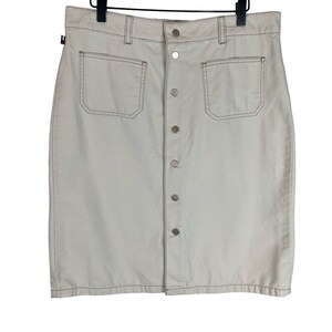 Vintage Tommy Hilfiger low rise khaki knee length skirt