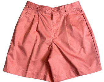 Liz Claiborne vintage high rise pleated front Bermuda shorts