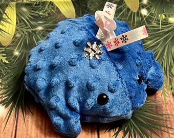Bean Bag Toad, Sensory Snowflake Toads! - Lil Dumplings - Bean Bag Frog