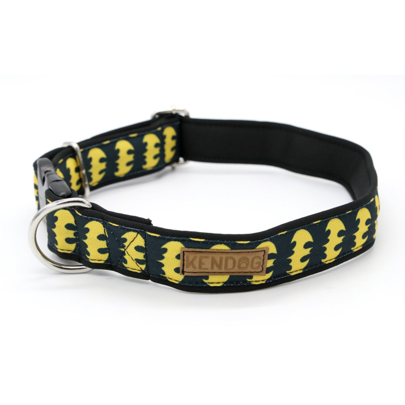 Handmade Dog Collar Soft Neoprene Padded Kendog Waterproof Etsy