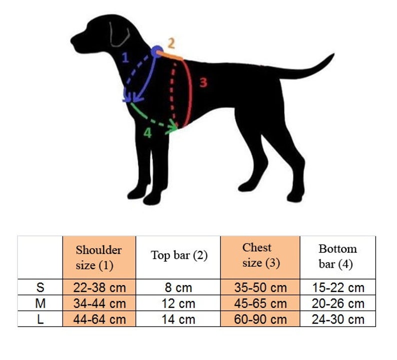 Handmade dog harness guard soft neoprene padded KenDog waterproof polyester Reggae