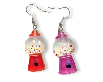 Mini Gumball Machine Earrings