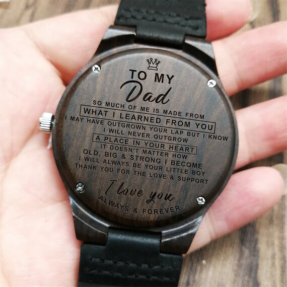 personalized watch for dad